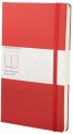Бележник Moleskine Classic Red Notebook, Ruled Large [Hardcover] [0048]