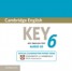 Cambridge English Key 6 Audio Cd - Official Examination Papers from University of Cambridge ESOL Examinations