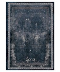 Paperblanks 2018 Midnight Steel, Midi, Lined/ 42259