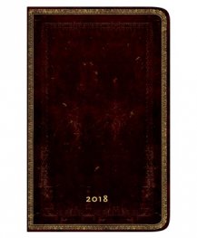 Paperblanks 2018 Black Moroccan, Ultra, Lined/ 42679