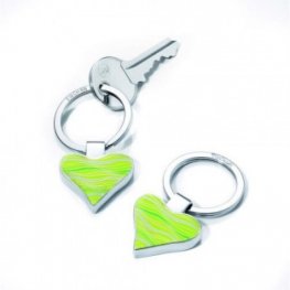 Ключодържател Troika- WAVY  HEART KR10-29/CH