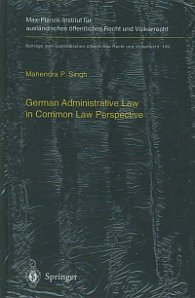 German Administrative Law in Common Law Perspective