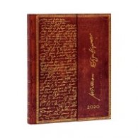 Бележник Paperblanks Diary 2020, Shakespeare, Ultra/ 2202