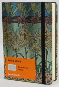 Бележник Paperblanks Diary 2014 Tiger Lily Mini, Lined/ 3548