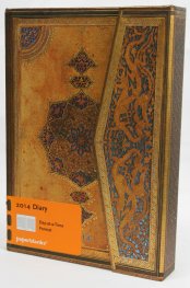 Бележник Paperblanks Diary 2014 Safavid Midi, Lined/ 4163