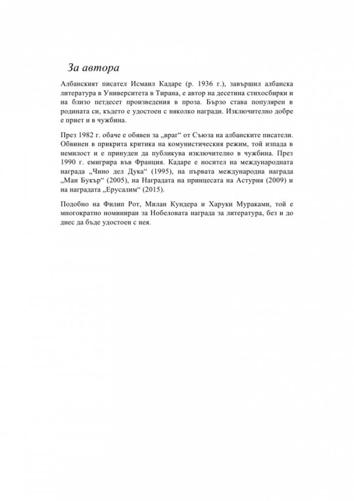 Хроника на камък