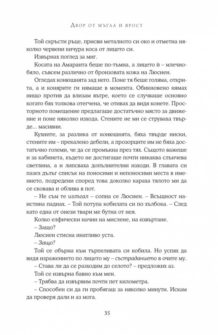 Двор от мъгла и ярост