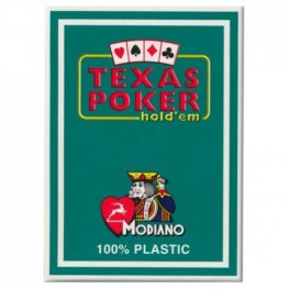 Карти за игра Texas Poker hold'em  Зелен