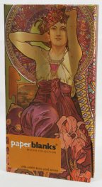 Бележник Paperblanks Mucha Collection Slim Wrap, Lined/ 1937-4