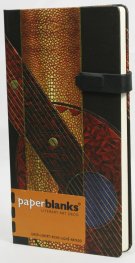 Бележник Paperblanks Literary Art Deco Slim, Lined/ 1674-8
