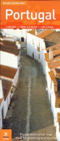 Rough Guide Map Portugal