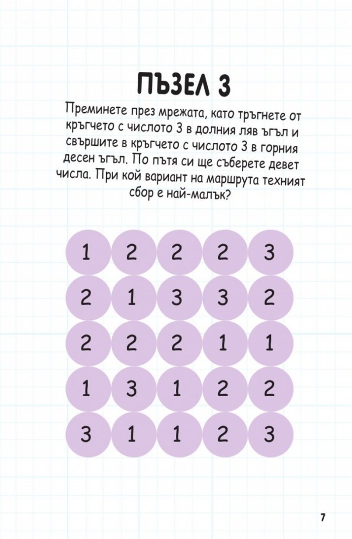 Книжка с пъзели за развитие на ума. Второ ниво: Напреднали