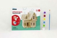 3D Wooden Puzzle - Flying House F403