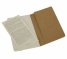 Бележник Moleskine Square Cahier Journal Kraft Large: set of 3 Square Journals [4994]