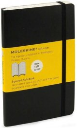 Бележник Moleskine Squared Notebook Soft Cover Pocket [7124]