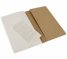 Бележник Moleskine Plain Cahier Journal Kraft Large: set of 3 Plain Journals [Paperback] [5007]