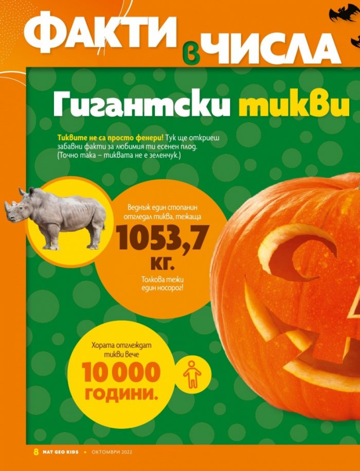 National Geographic KIDS България Октомври/2022