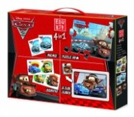 Cars 2 4 in 1: Memo; Domino; Puzzle; Cubi - 13737