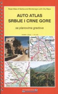 Auto Atlas Srbije i Crne Gore / sa planovima gradova