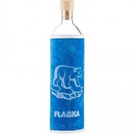 Бутилка FLASKA SOFT 0.500L: Синьо - Полярна мечка