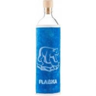 Бутилка FLASKA SOFT 0.500L: Синьо - Полярна мечка