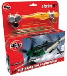 Starter Set: Horth American P-51 D Mustang (1:72)