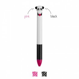 Двуцветна химикалка - панда Legami