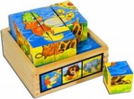 Toys Pino 9 кубчета 4413S3 животни
