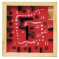 Wooden Labyrinth - Red/Black - Дървен лабиринт 17481