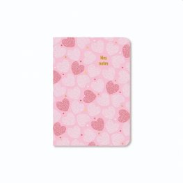 Тетрадка мини - Сърца CARTES D'ART