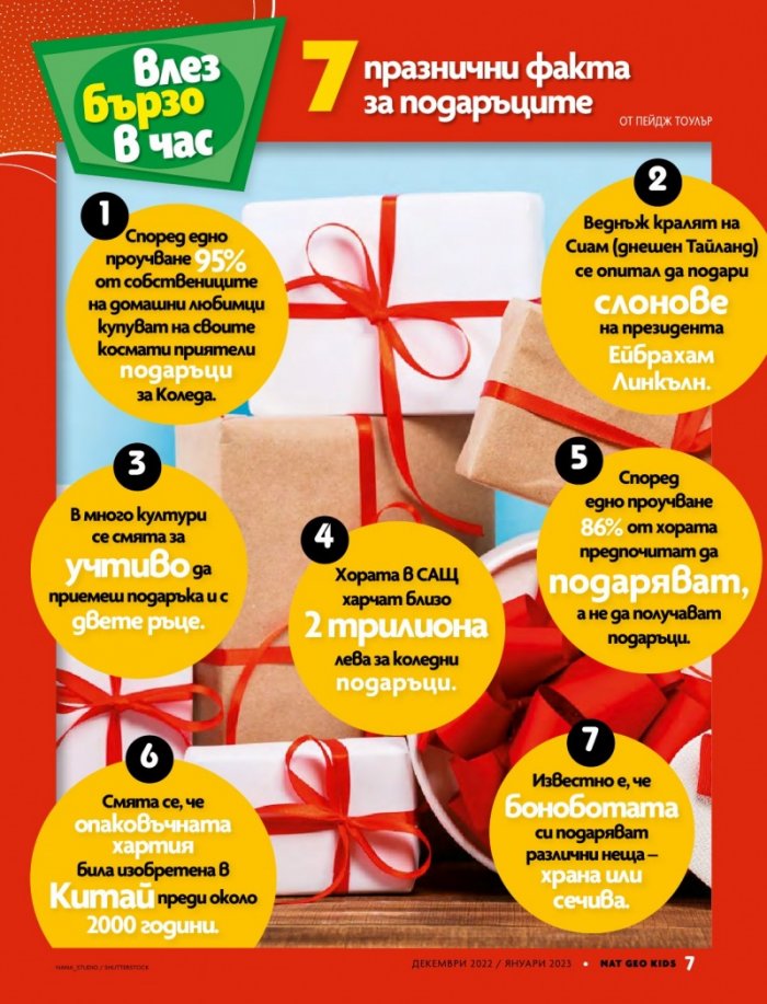 National Geographic KIDS България Декември/2022