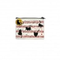 Портмоне за монети - Музикални котки CARTES D'ART