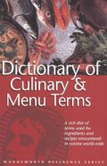 Dictionary of Culinary & Menu Terms