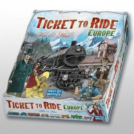 Ticket to Ride Europe - настолна игра