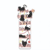 Книгоразделител - Музикални котки - CARTES D'ART