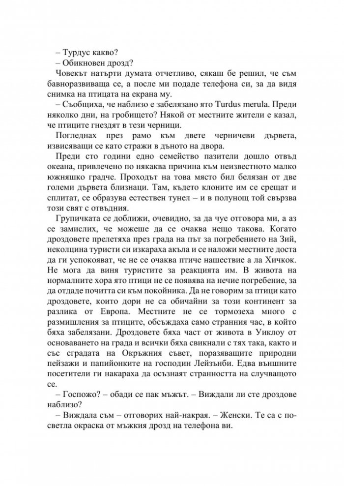 Полунощ в кафене "Черният дрозд"