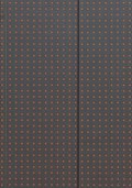 Бележник Paper- Oh Quadro Grey on Orange, A5, Lined/ 1868