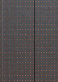 Бележник Paper- Oh Quadro Grey on Orange, A5, Lined/ 1868