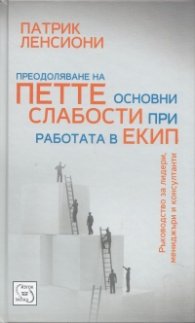 Преодоляване на петте основни слабости при работата в екип