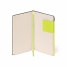 Бележник с редове корица цвят лайм - среден Legami