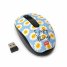 Безжична мишка с USB приемник - маргаритки Legami
