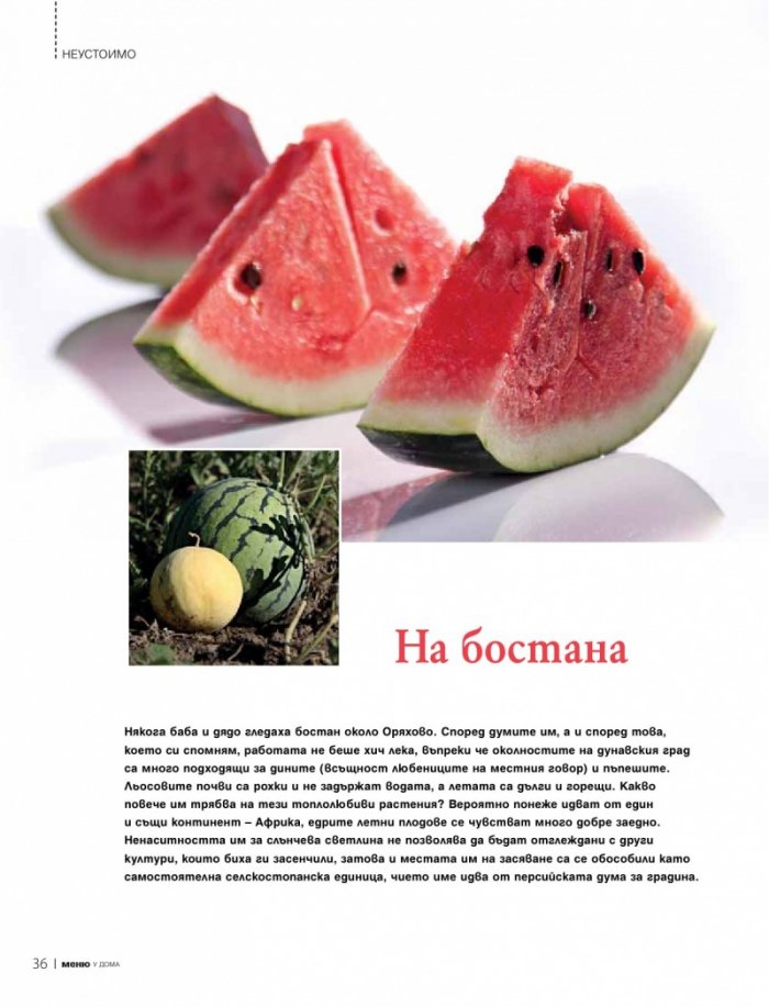 Меню; Бр.75/ юли - август 2014