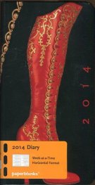 Бележник Paperblanks Diary 2014 High Button Boot/ 3999