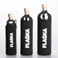 Бутилка FLASKA Neo 0.750L:Черно - бяло