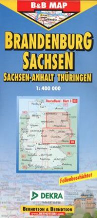 Brandenburg Sachsen/ 1: 400 000