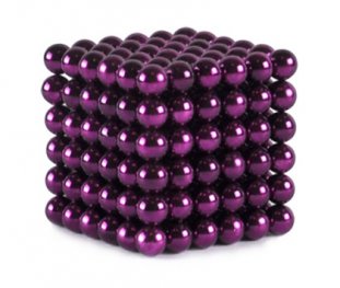 Magnetic Pixels Purple