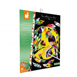 SCRATCH ART ANIMALS OF THE WORLD J07891