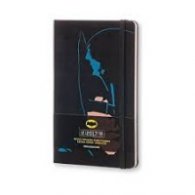 Бележник Moleskine 2017 Batman Limited Edition Weekly Notebook, Large, Black, Hard Cove[2925]r