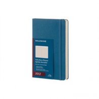 Бележник Moleskine Daily Diary 2017 Large Blue [4035]