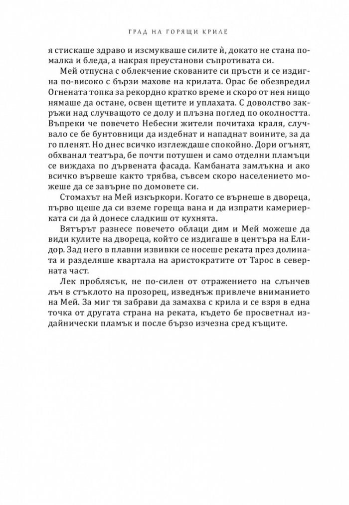 Град на горящи криле
